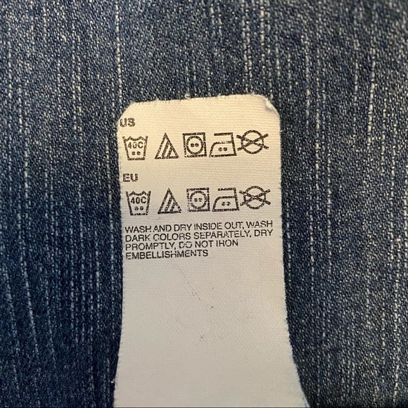 Tommy Hilfiger Dark Wash Mid Rise Jeans - Picture 11 of 11
